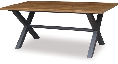 Cross 3-Pce 1800 Dining Suite - Bench x 2 